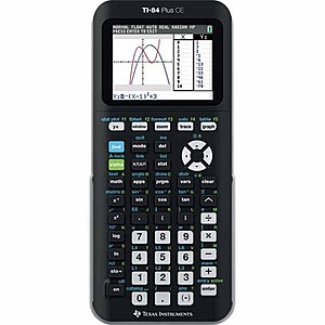 TI-84 Plus CE + $20 off your next in store purchase at Staples
