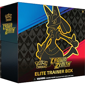 Pokémon Trading Card Game: Crown Zenith Elite Trainer Box 290-87147 - $34.99