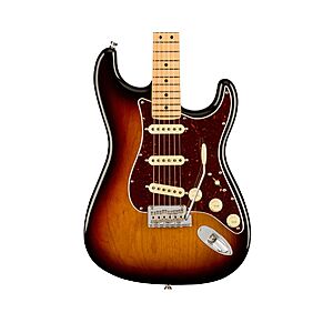 Fender American Professional II Stratocaster Electric Guitar (3-Color Sunburst, Maple FB) $1109.99