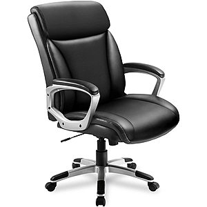 ComHoma Executive Office Chair High Back Comfortable Ergonomic , Adjustable Home Office Desk Chair Swivel Black $63.74 + Free Shipping