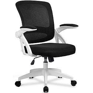 ComHoma Mesh Ergonomic Office Desk Chair with Flip Up Armrests, Lumbar Support $60.49 + Free Shipping