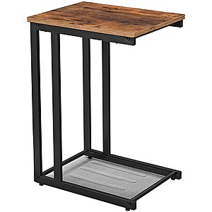 VASAGLE VASAGLE Side Table w/ Mesh Shelf for $27.99, Laptop Table w/ Tilting Top for $29.99, End Table w/ 2 Mesh Shelves for $44.79 + Free Shipping