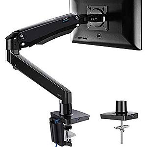 HUANUO Single Monitor Mount Stand for 17 - 35 Inch LCD LED Computer Screens $20 + Free Shipping