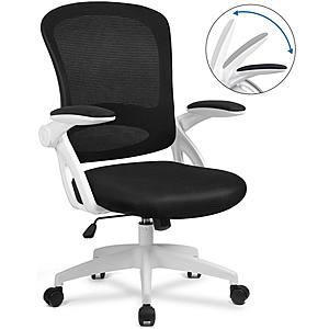 ComHoma Ergonomic Office Chair, Breathable Mesh Back Computer Chair, with Flip Up Armrest and 3D Lumbar Support, $66.14 + Free Shipping