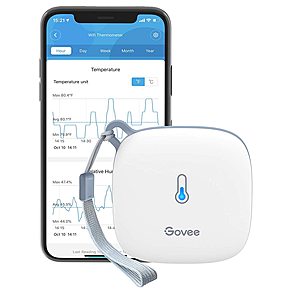 Govee WiFi Hygrometer Thermometer w/ Swiss-made Sensor, App Alert and Free Data Storage - $17.88 + Free Shipping