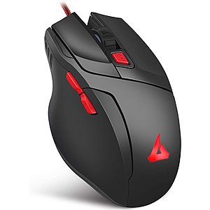 Gtracing Gaming Mouse Wired 7200 Dpi 6 Key Programmable Gamer Ergonomic USB Computer Mice LED lights $11.99 + Free Shipping
