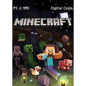 Minecraft: Java Edition (PC Digital Download Code) $20