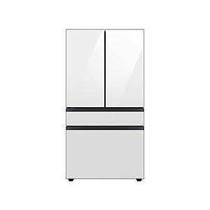 Samsung EDU/EPP: 29 cu. ft. Bespoke 4-Door French Door Refrigerator (White Glass) $1679.20 + Free Shipping