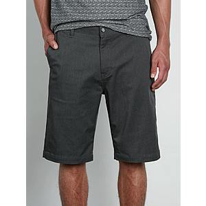 Volcom Men's Vmonty Stretch Shorts (various colors) 2 for $30 ($15 each) + Free Shipping