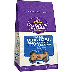 20-Oz Old Mother Hubbard Classic Original Assortment Biscuits Baked Dog Treats $2.50 w/ S&S + Free Shipping w/ Amazon Prime or Orders $25+