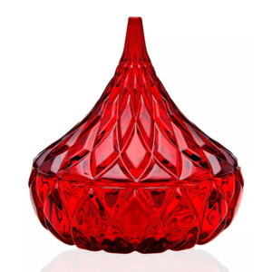 Godinger: Hershey's Kiss Candy Dish (Red, or Iridescent) $7 + SD Cashback & More + Free S&H on $25+