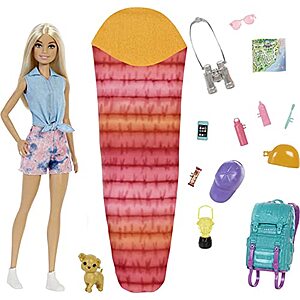 Barbie It Takes Two “Malibu” or "Brooklyn" Doll Camping Playset $8.45 & More