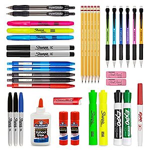 38-Piece School Supplies Variety Pack (Sharpie, Expo, Paper Mate & More) $8.34 + Free Shipping w/ Prime or on $25+