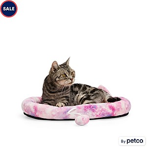Petco Clear the Warehouse Sale: EveryYay Essentials Galaxy Cat Head Donut Bed $3.75, Snooze Fest Cuddler Dog Bed (Small) $7.50 & More + Free Shipping $35+