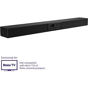 TCL Alto R1 Wireless 2.0 Channel Sound Bar for Roku TV's $50 + Free Shipping