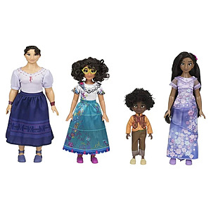 4-Piece Disney Encanto Mirabel, Isabela, Luisa & Antonio Fashion Doll Gift Set $10 + Free S&H w/ Walmart+ or $35+