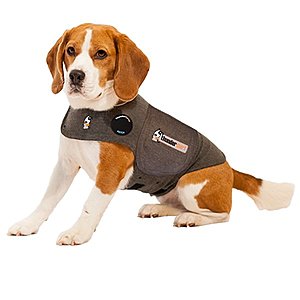 ThunderShirt Anxiety & Calming Aid for Dogs (XXS) + Road Refresher No Spill Water Bowl + Paw Print Storage Bin $37.25 + Free Shipping