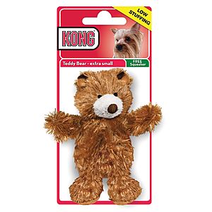 Petsmart Extra 15% Off w/ Store Curbside Pickup: Kong Teddy Bear Dog Toy $1.60, 25-Lbs Canidae Adult Dry Dog Food $31.85 & More