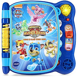 VTech PAW Patrol Mighty Pups Touch & Teach Word Book $12.40 + Free Shipping w/ Amazon Prime or Orders $25+