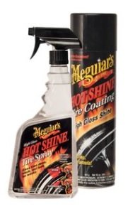 Meguiar's Hot Shine High Gloss Tire Care: 24-Oz Tire Spray + 15-Oz Tire Coating $9 + Free Store Pickup at PepBoys