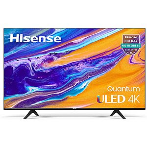 Hisense 75” U6G Quantum Dot QLED Series 75-Inch Android Smart TV with Alexa Compatibility (2021 Model) - Best Buy/Amazon - $850