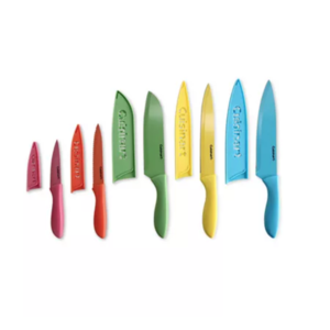 10-Pc Cuisinart Ceramic Coated Cutlery w/ Blade Guards (solid or printed) $15 + Free Shipping on $25+ or Free Store Pickup at Macy's
