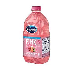 64-Oz Ocean Spray Pink Cranberry, Cran-Tropical, or Pink Cranberry Passionfruit Juice $1.44 each + Free Store Pickup at Target