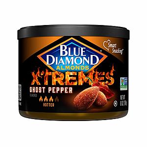 6-Oz Blue Diamond Almonds Xtremes (Ghost Pepper) $2.13 w/ S&S + Free Shipping w/ Prime or on $25+