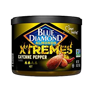 6-Oz Blue Diamond Almonds Xtremes (Cayenne Pepper) $2.11 w/ S&S + Free Shipping w/ Prime or on $25+