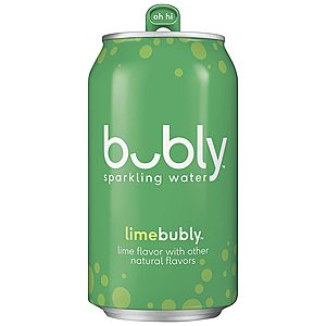18-Pack 12-Oz Bubly Sparkling Water (Various Flavors) from $5.50 w/ Subscribe & Save