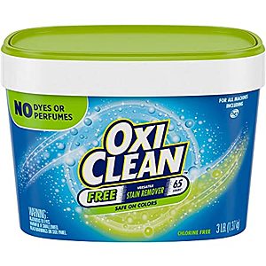 3-Lb OxiClean Versatile Stain Remover (Chlorine-Free) $5.05 w/ Subscribe & Save & More