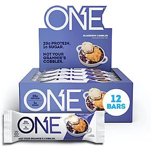 *Back* 12-Count 2.12-Oz ONE Protein Bars (Various Flavors) from $13.07 w/ S&S + Free Shipping w/ Prime or on $25+