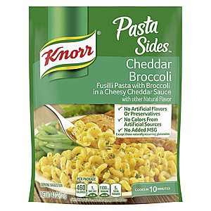 12-Pack 4.3-Oz Knorr Pasta Sides Dish (Cheddar Broccoli) $8.91 w/ S&S + Free Shipping w/ Prime or on $25+