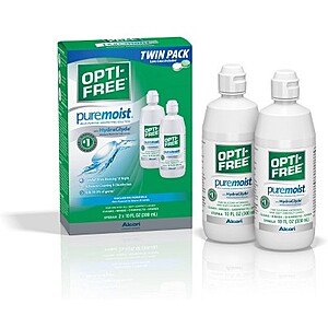 2-Pack 10-Oz Opti-Free Disinfecting Multi-Purpose Solution $5.59 & More + Free Store Pickup at Walgreens