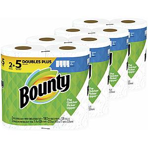 24-Count Bounty Select-A-Size Doubles Plus Rolls Paper Towels $33.40 w/ S&S + Free S/H