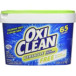 3-Lbs OxiClean Versatile Stain Remover (Free) 3 for $12 ($4 each) w/ S&S + Free Shipping w/ Prime or $25+