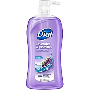 Various Body Wash Products: 32-Oz Dial Body Wash (Lavender & Jasmine) $3.40 & More w/ S&S