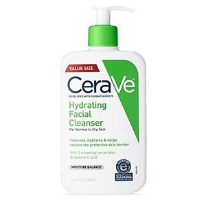 16-Oz CeraVe Hydrating Facial Cleanser $10.70