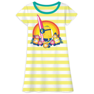 Minions Girls' Graphic T-Shirt Dress $6 + Free S&H on $35+