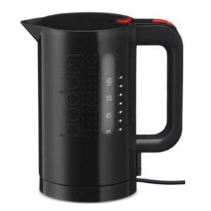 34-Oz. Bodum Electric Water Kettle $17 + 6% SD Cashback + Free Store Pickup at Macys or FS on $25+