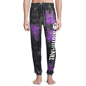 Graphic Print Men's Joggers (Nightmare Before Christmas Jack or Disney Mickey Mouse) $7.19 + FS w/ Walmart+ or FS on $35+
