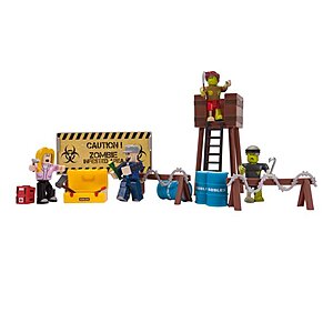 Roblox Action Collection Zombie Attack Playset $10 + FS w/ Walmart+ or FS on $35+