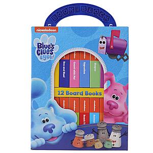 My First Library 12 Board Book Set (Blue's Clues or Disney Puppy Dog Pals) from $8.60