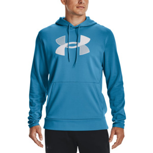Under Armour Men's Big Logo Fleece Hoodie (various) $21.95 & More + SD Cashback + Free Store Pickup at Macy's or FS on $25+