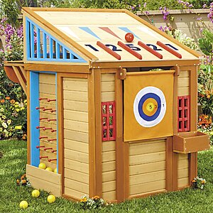 Little Tikes Kids' Real Wood Adventures 5-in-1 Game Wooden Playhouse $194.60 + Free Shipping