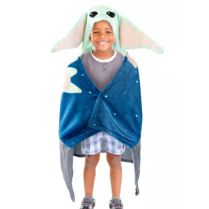 30" x 50" Disney Kids' Hooded Throw Blanket (Baby Yoda or Frozen) $8.75 & More + Free Store Pickup
