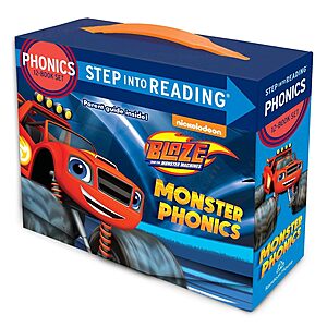 12-Book Kids' Phonics Paperback Books Box Set: Paw Patrol Step Into Reading $6.60, Pete the Cat $7 & More + FS w/ Prime or on $35+