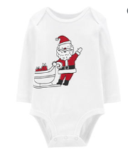 Carter's Christmas Baby Unisex Bodysuit $2.40, 3-pc. Carter's Christmas Boys' Striped Pant Set $6, 2-pc. Carter's Girls' Legging Set $6 & More + Free Ship to JCPenney on $25+
