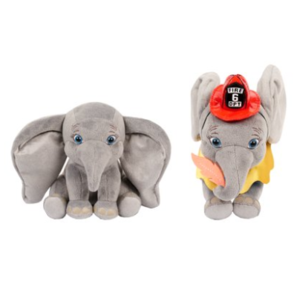 2-Pack Disney Plush: Dumbo & Dumbo w/ Fireman $9.97 ($4.98 Each), Mickey Mouse & Rainbow Mickey Mouse $9.97 ($4.98 Each) + Free Shipping on $35+