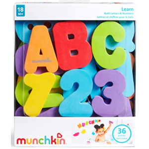 Munchkin Bath Toys:36-Count Letters & Numbers Bath Toys $4.48, Stack N' Match Bath Toy $7 + Free S/H w/ Prime or Free on $25+